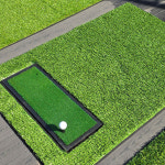 SCM 일체형 골프 타석 스윙매트