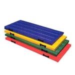 구르기매트120x500cm 초등학교 체조용매트 태권도장 일반체육관 안전매트 연습용 노랑색 1개
