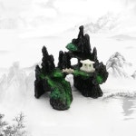 산애상회 | 어항 수조 꾸미기 산 돌 장식 구피 물고기 은신처