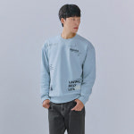 체이스컬트 체이스컬트유성점 홈플러스몰02 전판레터링맨투맨 남여공용루즈핏 CERU5112