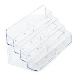 명함보관함 카페쿠폰거치대 투명진열대 8단 홀더