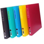 프론티어 D링바인더 A4 연두 1P 문서 서류 화일