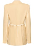 자크뮈스 해외배송 23 F W 자크뮈스 라 VESTE CARACO 크레페 자켓 W 벨트 B0060477944