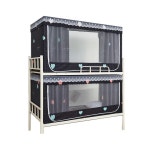 모기장 접이식 천막 텐트 일체형 모기 방지 커튼이 캐노피 침대 기숙사 학생 암막