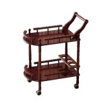 우드웨건 원목 엔틱 미용실 카트 피부관리샵 1 마호가니 이중60 40 무음바퀴