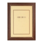 대상 수지틀 액자 A4 밤색19번받침 벽걸이액자 210x297 1개