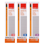 동아 동아 동아 오피스 연필 HB B 2B 12개입 1타스 어린이 유아 초등 학생 신학기 준비물 지우개 연필