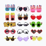 파티선글라스 50종 모음 할로윈 인싸안경 생일 소품 인생네컷 10 딸기 선글라스