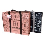 타포린백 3호 타포린 부직포 비닐가방 비치백 예쁜타포린백