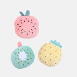 강아지 과일 인형 3종 세트 바스락 흥미유발 장난감 WC99410