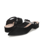 BABARA 바바라 양가죽 보석줄 스틸레토 여성 슬링백 1 HB783105