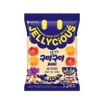 롯데웰푸드 젤리셔스 당기는 구미 미니 195g