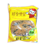 반찬단지 된장깻잎 4KG