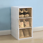 라이프홈 접이식 3단 신발정리함 플라스틱신발장