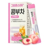 그린노원양행 | 한미양행 그린몬스터 디톡 콤부차 납작복숭아 5g
