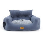 이고진 돌보리 강아지 카시트 애견 반려견 차시트 방석 쿠션 크림베이지