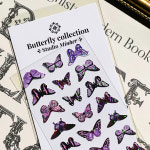 Butterfly collection Ver 1 몽환 감성 나비 씰스티커 밍에르스튜디오 다꾸 폴꾸 꾸미기