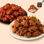 천하일미 천하일미 홍석천 이원일 닭강정 250g 간장 1팩 양념 1팩 순살치킨