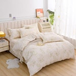 작은 신선한 패턴 이불 커버 베갯잇 220x240 200x220 슈퍼 침구 세트 담요