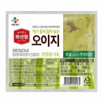 CJ CJ CJ 맛있는 하선정 먹기좋게썰어놓은오이지210g 엄마손맛 한식 반찬 집밥 맛도리