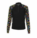 나이키스윔 나이키 NIKE스윔 아동수영복 펀 포레스트 롱 슬리브 하프집업 래시가드 NESSC746-001