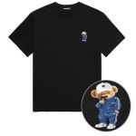밴웍스 MINI COMPORT BEAR 오버핏 반팔 티셔츠 2칼라 VNDTS216