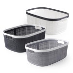 플라스틱수납정리함 대형 라탄수납바구니 빨래바구니