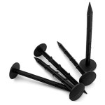 텐트 고정핀 보수 말뚝 캠핑 플라스틱 말뚝 중 10P