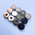 흔들이단추 바지허리단추 요술단추멜빵바지용 15 17 20미리 10셋트 기구및몰드필요 민자 17미리 1개