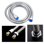 샤워줄2m 샤워 헤드 욕실 화장실 호스 호수 호스줄 황동 샤워기 연결 꼬임 물때 방지