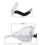 오토바이 핸드 무릎방한토시 가드 핸들 바 범용 KTM EXC Honda CRF Yamaha Suzuki ATV Dirt Pit Bike