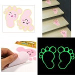 판타스틱 발바닥 스티커 노면용 어린이집 유치원 통통핑크