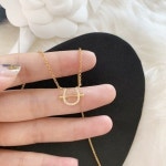 써지컬스틸 큐빅 말발굽 목걸이 3컬러