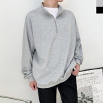 TTA 남자 반집업맨투맨 2019