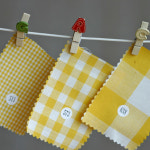 면 20수 체크 스트라이프 12컬러 원단 레드-ck654 1개