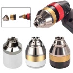 P80 플라즈마 토치 액세서리 노즐 구리 보호 슬리브 용접 접촉 커터 커버 부품