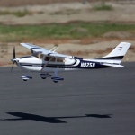 RC 비행기 FMS 모델 Cessna 182 EPO AT 스카이 트레이너 스케일 14 2 PNP 1개