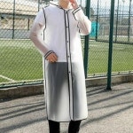 옷자락 남자 라이더 오토바이 비오는날 방수 투명 레인코트