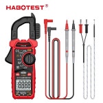 디지털 클램프 계량기 멀티미터 전압계 핀자 전류계 True RMS NCV HT207