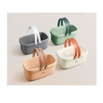 휴대용 물빠짐목욕바구니 L 1P 31 5x15 6x17 샤워