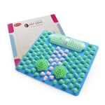 헬스원산업 MPN-SA 발지압 브레인 공부매트 자갈볼 IQ-180