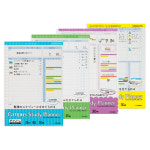 고쿠요 스마트링 루즈리프 B5 플래너 리필지 데일리분홍