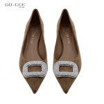 고세 큐빅 장식 펌프스 OZP3F001