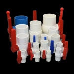 20 스레드 소켓 PVC 볼 밸브 정원 관개 피팅 스위치 DN15 20 25 32 40 50 65 80