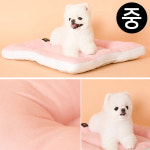 도그포즈 강이지 침대 365 데일리 베드 심플핑크 중형