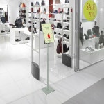 A4 철재배너 스탠드꽂이 사각 4776