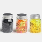 대용량 컬러 미니 고무 줄 헤어 머리 끈 3통 옵션4