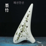 오카리나 숲의 바람 12구멍 SC조 12공고음 C조 전공 연주 치명적인Hiuha T04-연꽃 선택하세요 1개