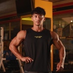 골드짐 드라이 탱크탑 헬스나시 스택 라인 L G2266EX