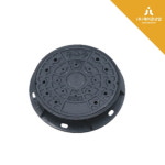 주철뚜껑 맨홀뚜껑 우수 오수 상수도 볼트잠금 전기 통신 통신수공 D648x단체표준x경량 1개